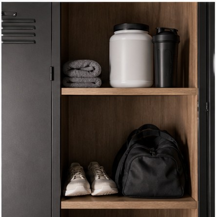 Gym bag setup context